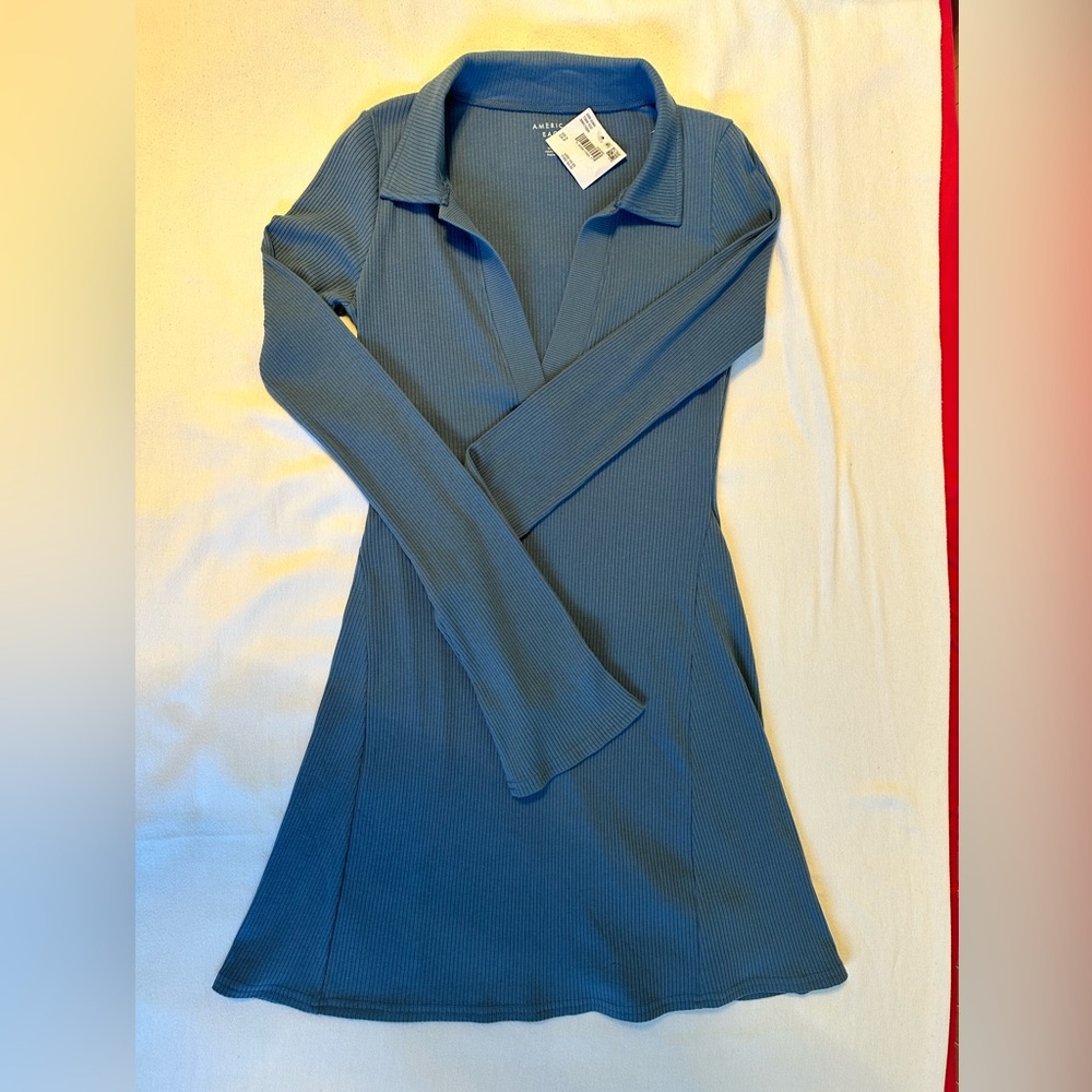 American Eagle long sleeve mini dress